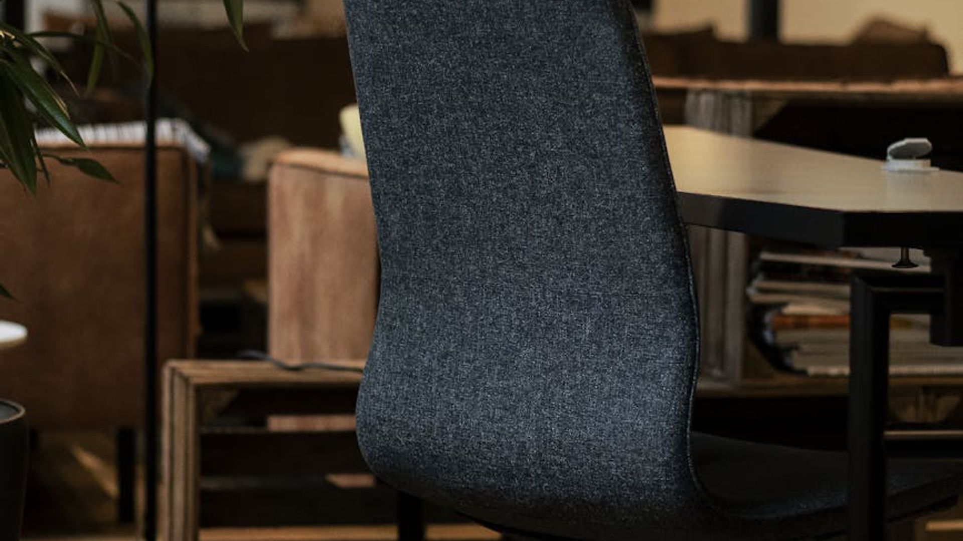 Clean and minimalist workspace with soft lighting for focus.