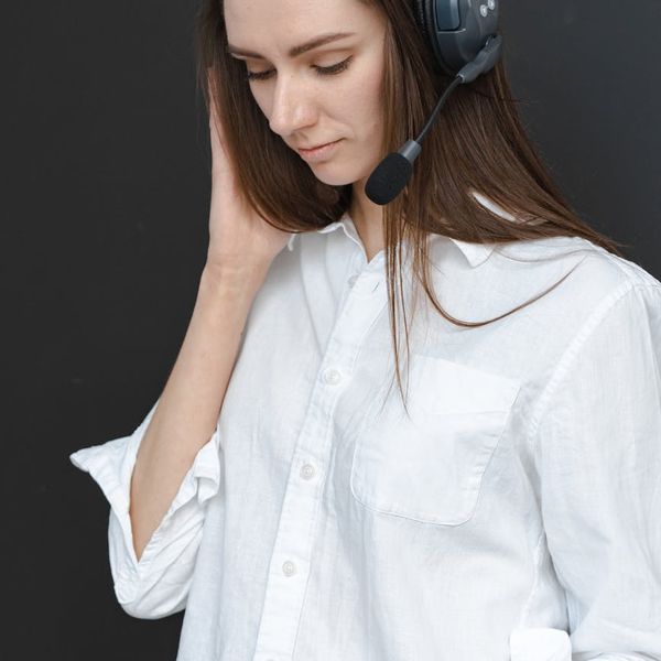 Minimalist decor items on a desk representing clarity.